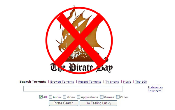 Bloqueo de The Pirate Bay en España