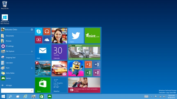 Windows 10 ocupará menos espacio en disco