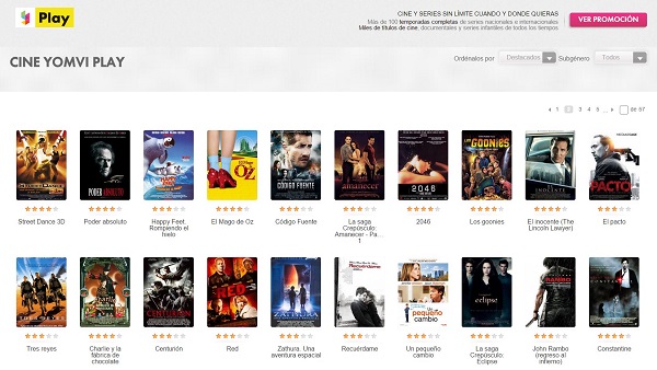 Yomvi Play ofrece 5000 películas y más de 200 temporadas completas por 6 euros al mes 1 Yomvi Play