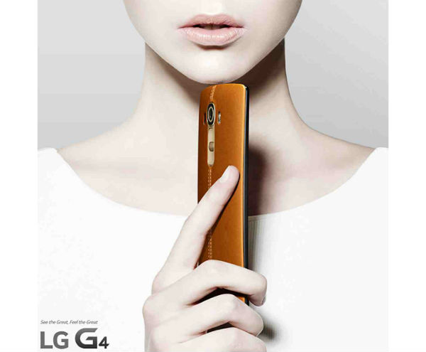 La carcasa trasera de cuero del LG G4 queda confirmada en una nueva imagen oficial