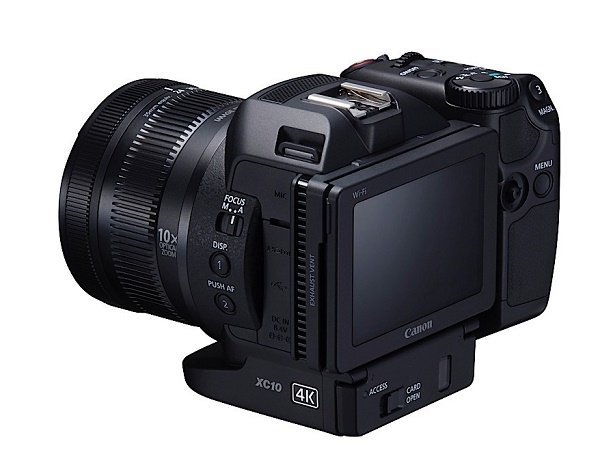 Canon XC10, videocámara compacta para grabar ví­deos en 4K y fotos