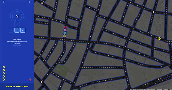 google pac-man