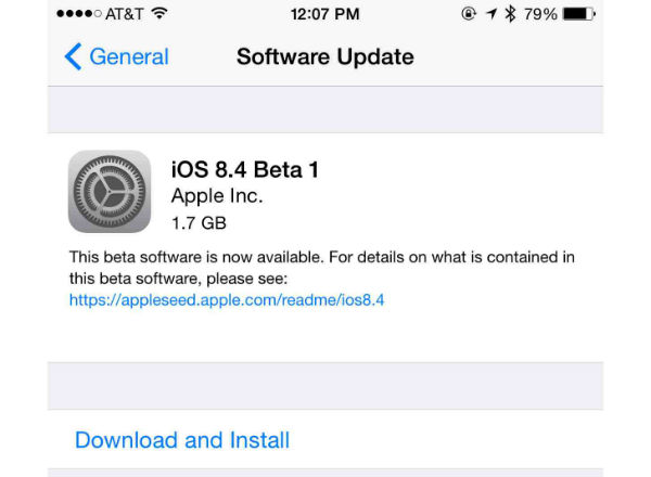 iOS 8.4 beta 2