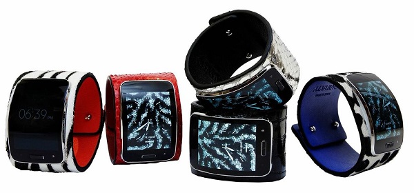 Samsung Gear S con brazalete de Alvarno, edición exclusiva para amantes de la moda