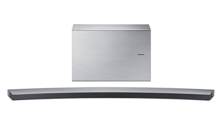 Samsung HW-J8501, barra de sonido de diseño curvo