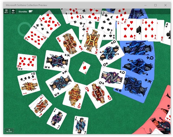 El juego de cartas Solitario vuelve a Windows 10