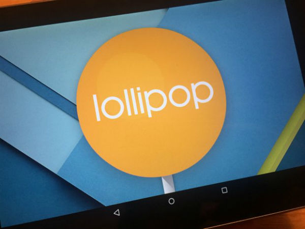 Samsung Galaxy Tab Lollipop 
