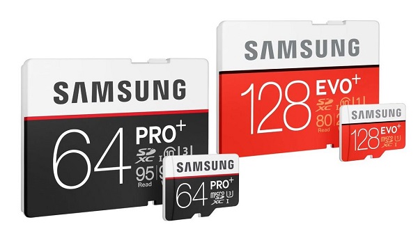 Samsung PRO Plus y EVO Plus, tarjetas de memoria para smartphones y cámaras