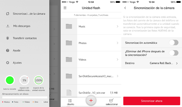 SanDisk iXpand Flash Drive, lo hemos probado 7 SanDisk iXpand Flash Drive, lo hemos probado