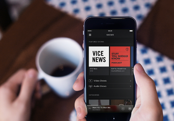 Actualización de Spotify con podcasts, videoclips y recomendaciones de música