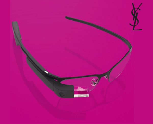 Sesiones de maquillaje de Yves Saint Laurent Beauté con las gafas Google Glass