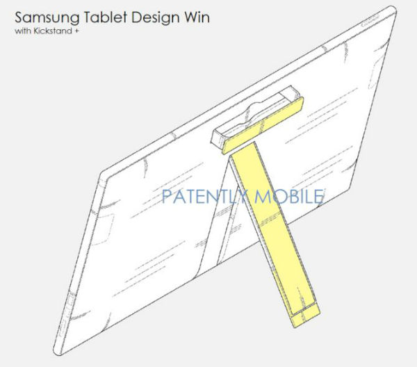 Samsung registra una patente para una curiosa tableta