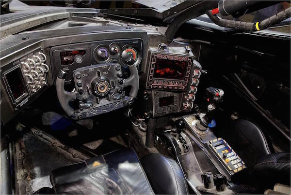 Interior del nuevo Batmóvil