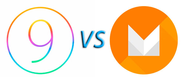 iOS 9 vs Android M
