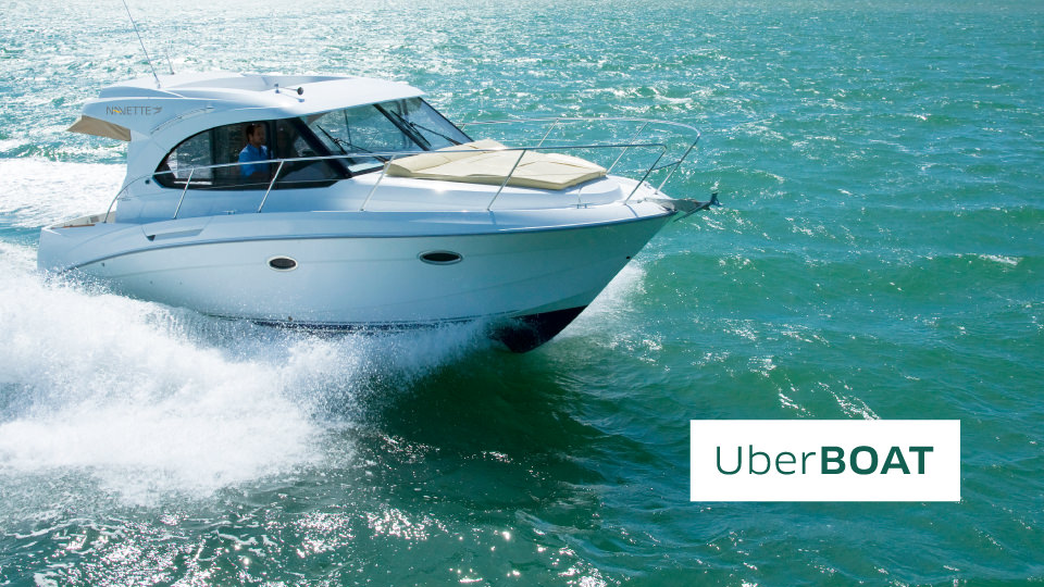 UberBOAT, para reservar viajes en barco