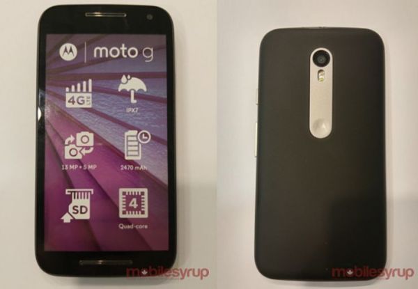 El Motorola Moto G 2015 será resistente al agua