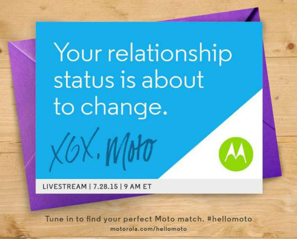 Motorola confirma un evento el 28 de julio para la presentación de sus dispositivos