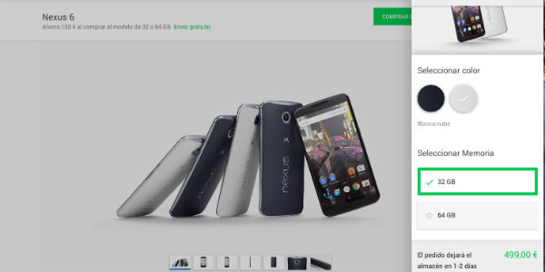Nexus 6 Google Play