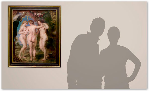 Un selfie en el Museo del Prado