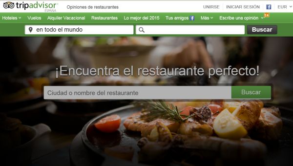 TripAdvisor recomienda un restaurante falso por error