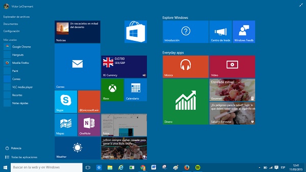 Acer prepara sus portátiles y tablets para Windows 10 2 Windows 10