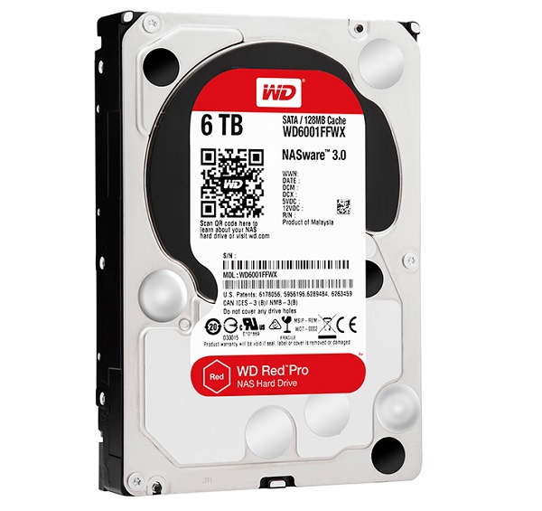 WD Red Pro y WD Black, ya disponibles en capacidades de 5 y 6 TB