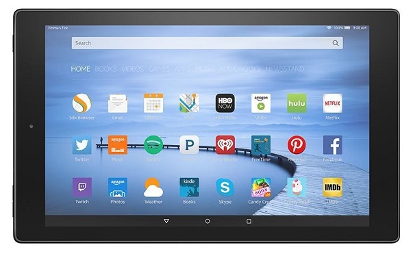 Amazon Fire HD 10, tablet fino multimedia de 10 pulgadas