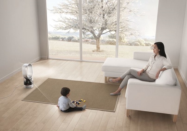 Aspirador y humidificador de Dyson