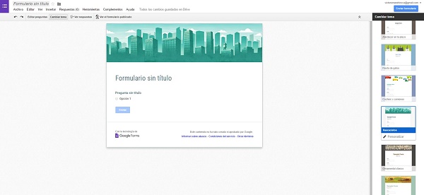 Google actualiza su suite de ofimática Google Docs para la vuelta al cole 2 Formularios de Google