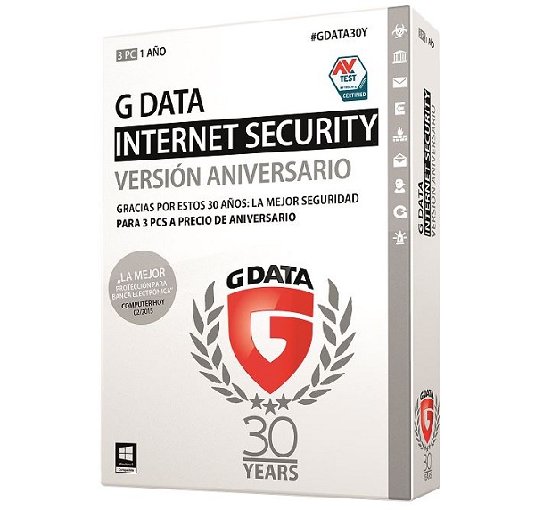 G Data lanza una versión aniversario de G Data Internet Security por 30 euros