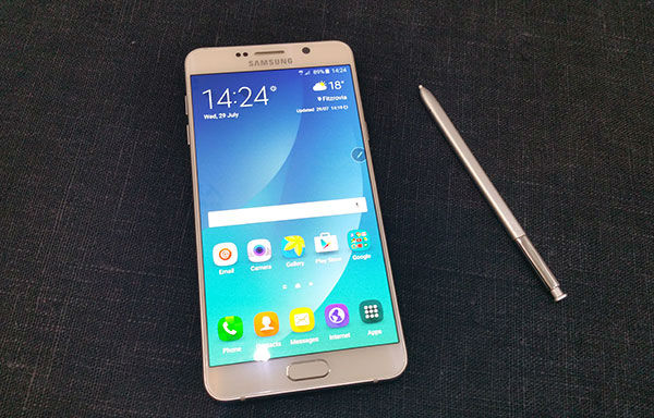 Samsung Galaxy Note 5 cámara