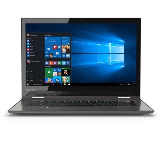 Toshiba Satellite Radius 12 4K y Click 10, equipos convertibles con Windows 10 1 Toshiba Satellite Radius 12