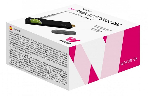 Woxter Android TV Stick 350, pincho para convertir tu TV en una Smart TV 2 Woxter Android TV Stick 350