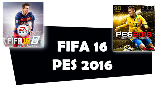 FIFA 16 frente a PES 2016