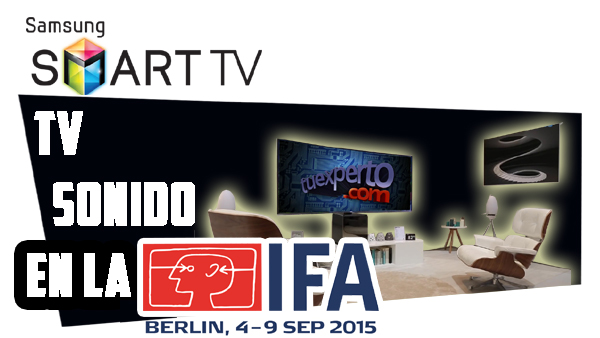 Samsung en la IFA 2015, Televisor 4K 55″ JS8000, HDMI 2.0a, Netflix, altavoces