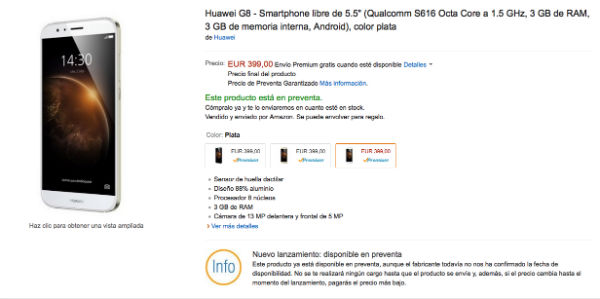 Huawei G8 Amazon