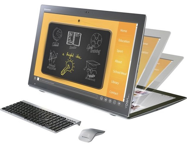 Lenovo Yoga Home 900, un tablet de 27 pulgadas que sirve como PC