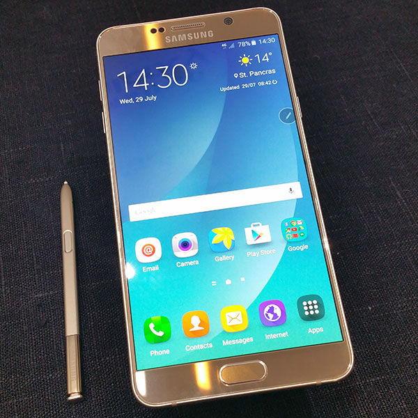 Cuatro problemas del Samsung Galaxy Note 5 y cómo arreglarlos