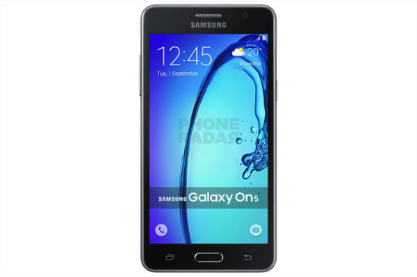 Se filtran imágenes oficiales y especificaciones del Samsung Galaxy On5 y Galaxy On7