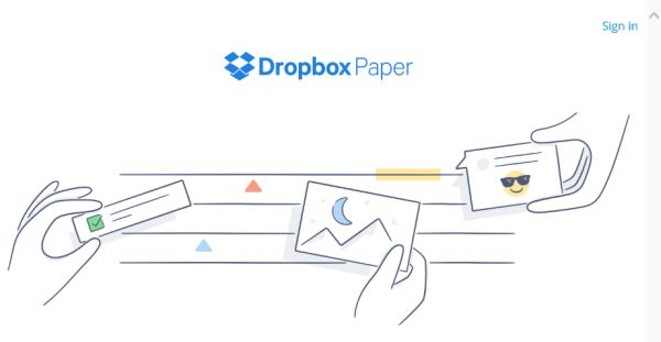 Dropbox Paper, así­ es la nueva alternativa a Google Docs