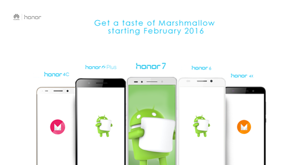 Calendario de actualizaciones a Android 6.0 para los Huawei Honor