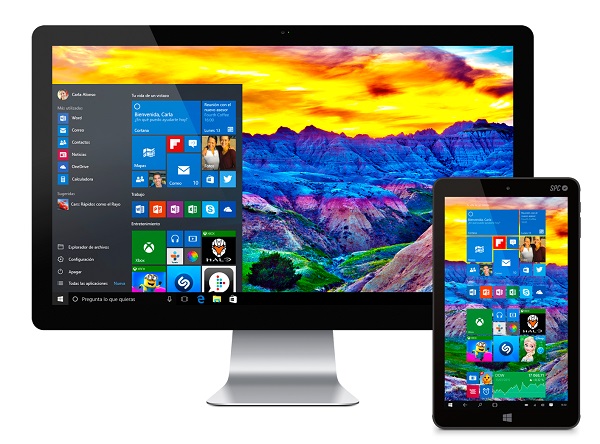 SPC Smartee Windows Tablet 8,9, tablet con Windows 10 que se convierte en PC