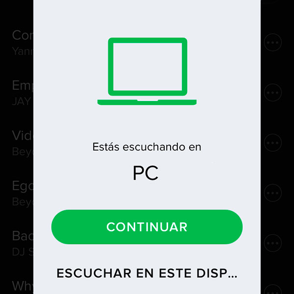 Trucos Spotify, controla lo que suena en tu móvil desde el ordenador y viceversa