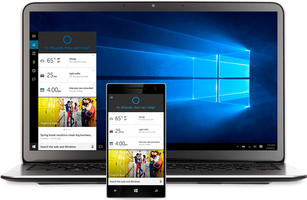 Los mejores dispositivos 2 en 1 con Windows 10 para estas Navidades 2 Windows 10 Cortana