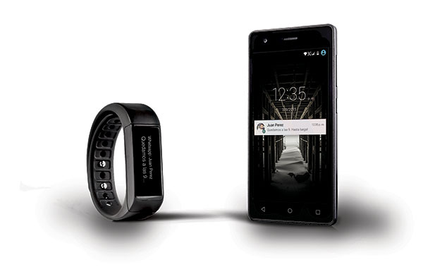 Wolder Wiam 46, smartphone y smartband todo en uno