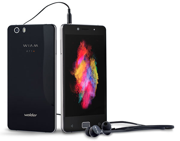 Wolder Wiam 71 y 71 Plus, smartphones de gama media con sensor de huellas