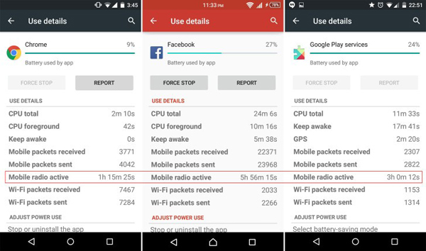 Cómo acceder rápidamente a las estadísticas de batería en Android 2 Android-batería-01