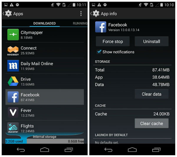 Problemas comunes de los Motorola Moto X y cómo arregarlos 4 Motorola Moto X problemas