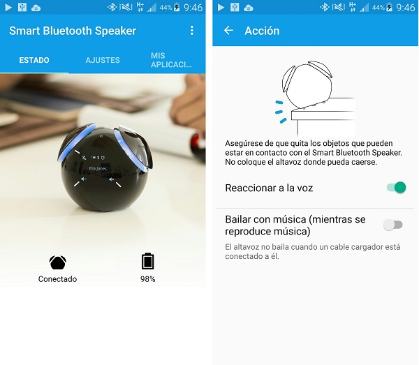 Sony Smart Bluetooth Speaker BSP60, lo hemos probado 6 Sony Smart Bluetooth Speaker BSP60