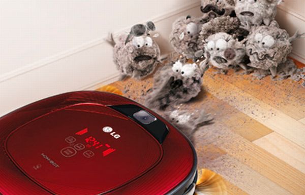 LG HOM-BOT Square Turbo+, un robot aspirador con cámara de videovigilancia
